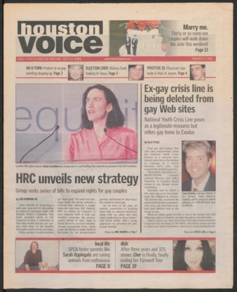 Houston Voice, February 11, 2005