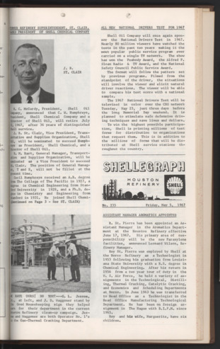 Shellegraph, No. 235, May 5, 1967