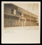 Sgt. Crotty dismounting from the rings