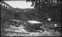 Group of men at Fords Lake Lumber Co.