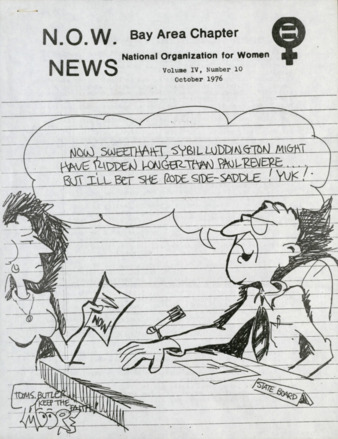 NOW News Bay Area Chapter, Vol. 4, No. 10, October 1976