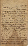 Letter from Joseph E. Field to Mary Jones, 1859 January 10