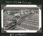 SS Lurline from Aloha Tower