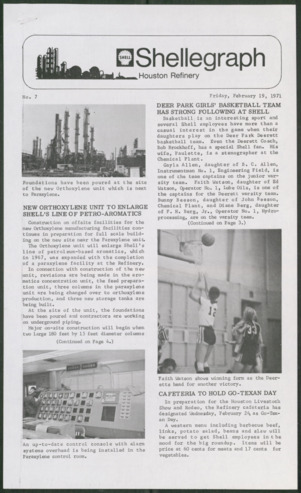 Shellegraph, No. 7, February 19, 1971