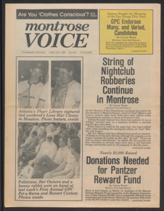 Montrose Voice, No. 284, April 4, 1986