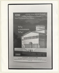 French poster of the Gerald D. Hines College of Architecture building