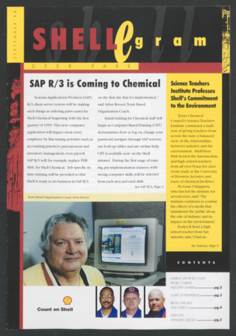 Shellegram, September 1998