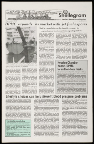 Shellegram, Vol. 47, No. 16, April 22, 1982