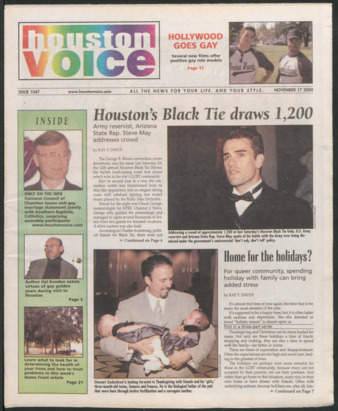 Houston Voice, No. 1047, November 17, 2000