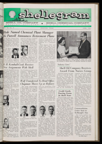 Shellegram, Vol. 26, No. 6, June 1961