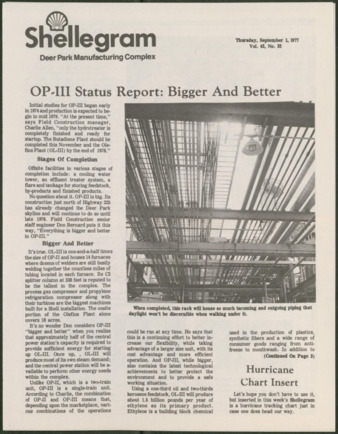 Shellegram, Vol. 42, No. 32, September 1, 1977