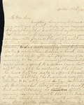 Letter from Mary Jones to Cromwell Anson Jones, 1878 November 2