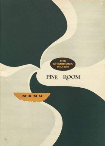 Pine Room menu