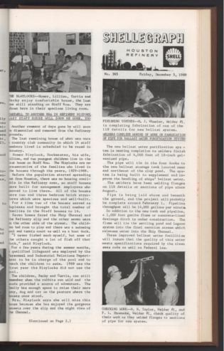 Shellegraph, No. 365, December 5, 1969