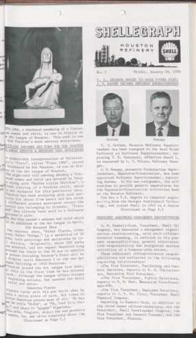 Shellegraph, No. 3, January 16, 1970