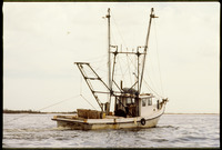 Shrimp boat in Gulf of Mexico