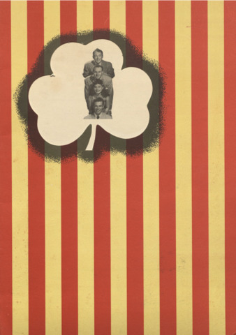 The Shamrock Hotel menu, February 5, 1955