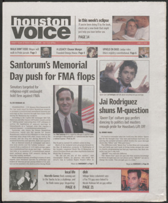 Houston Voice, June 4, 2004