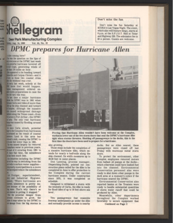 Shellegram, Vol. 45, No. 22, August 14, 1980