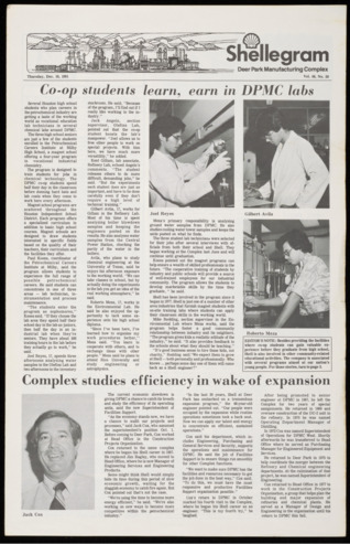 Shellegram, Vol. 46, No. 50, December 10, 1981