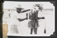 A flagellant waiting to be scourged