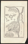 Map showing the layout of the battleground of San Jacinto
