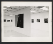 Photos of exhibition of drawings at Rice University, 1969