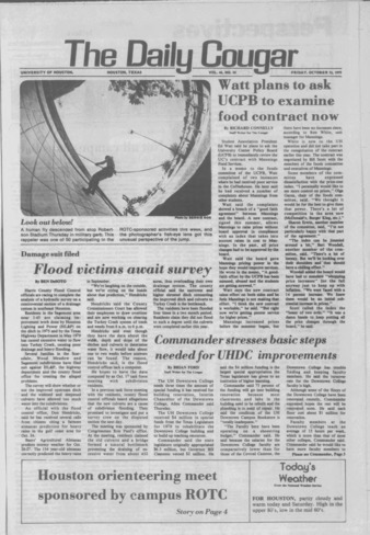 The Daily Cougar. Vol. 46, No. 34, October 12, 1979.