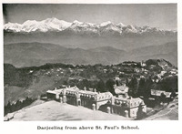 Darjeeling from above St. Paul's School