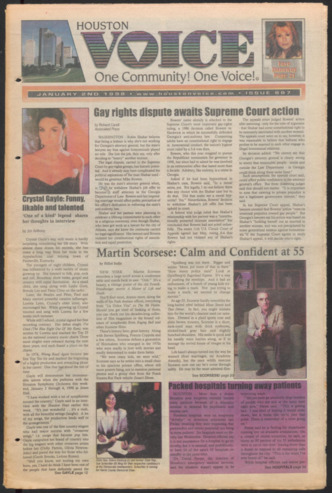 Houston Voice, No. 897, January 2, 1998