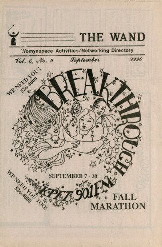 The Wand, Vol. 6 No. 9, September 1990