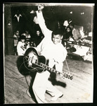 Clarence "Gatemouth" Brown performing at the Bronze Peacock Dinner Club