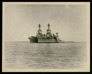 USS Houston (CA-30) alongside USS Augusta