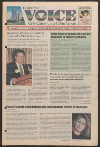 Houston Voice, No. 908, March 20, 1998