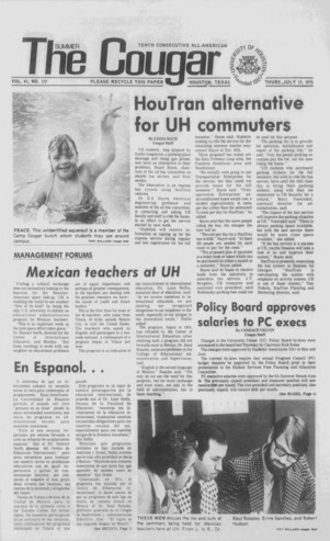 The Summer Cougar. Vol. 41, No. 117, July 17, 1975.