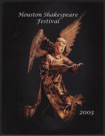 Houston Shakespeare Festival, 2003, Twenty-Ninth Anniversary Season