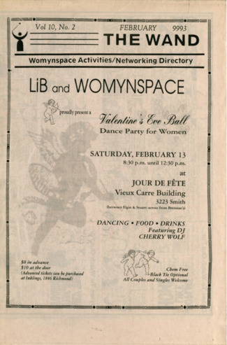 The Wand, Vol. 10, No. 2, February 1993