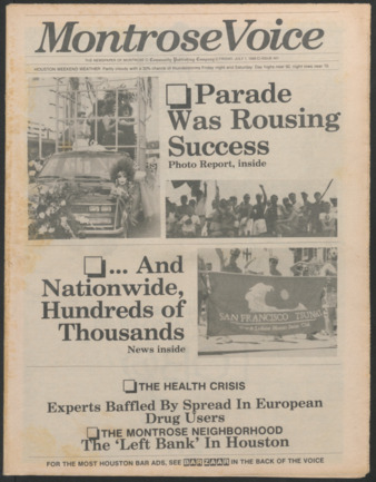 Montrose Voice, No. 401, July 1, 1988