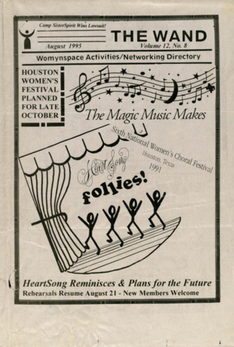 The Wand, Vol. 12, No. 8, August 1995