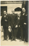 Manuel de Freyre y Santander (Peru), General John J. Pershing (United States), and Agustín Edwards (Chile)