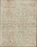 Letter from Mary Jones to Cromwell Anson Jones, 1874 January 25