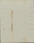 Letter from Mary Jones to Cromwell Anson Jones, 1875 November 9