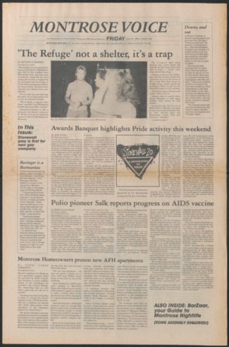 Montrose Voice, No. [451], June 16, 1989