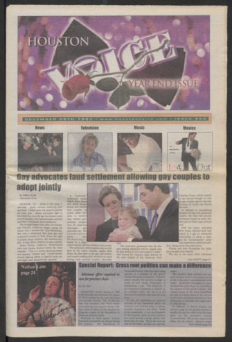 Houston Voice, No.896, December 26, 1997