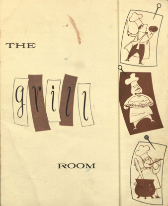 Grill Room menu