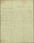 Letter from Cromwell Anson Jones to Mary Jones, 1877 October 7