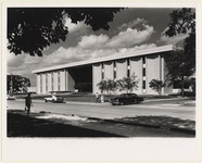 Exterior view of the Cullen College of Engineering Building