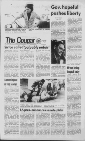 The Daily Cougar. Vol. 41, No. 31, October 24, 1974.
