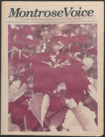 Montrose Voice, No. 426, December 23, 1988