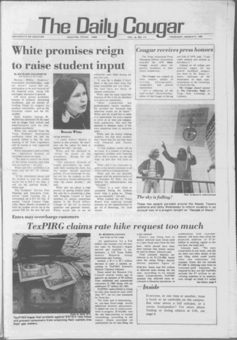 The Daily Cougar. Vol. 46, No. [115], March 27, 1980.